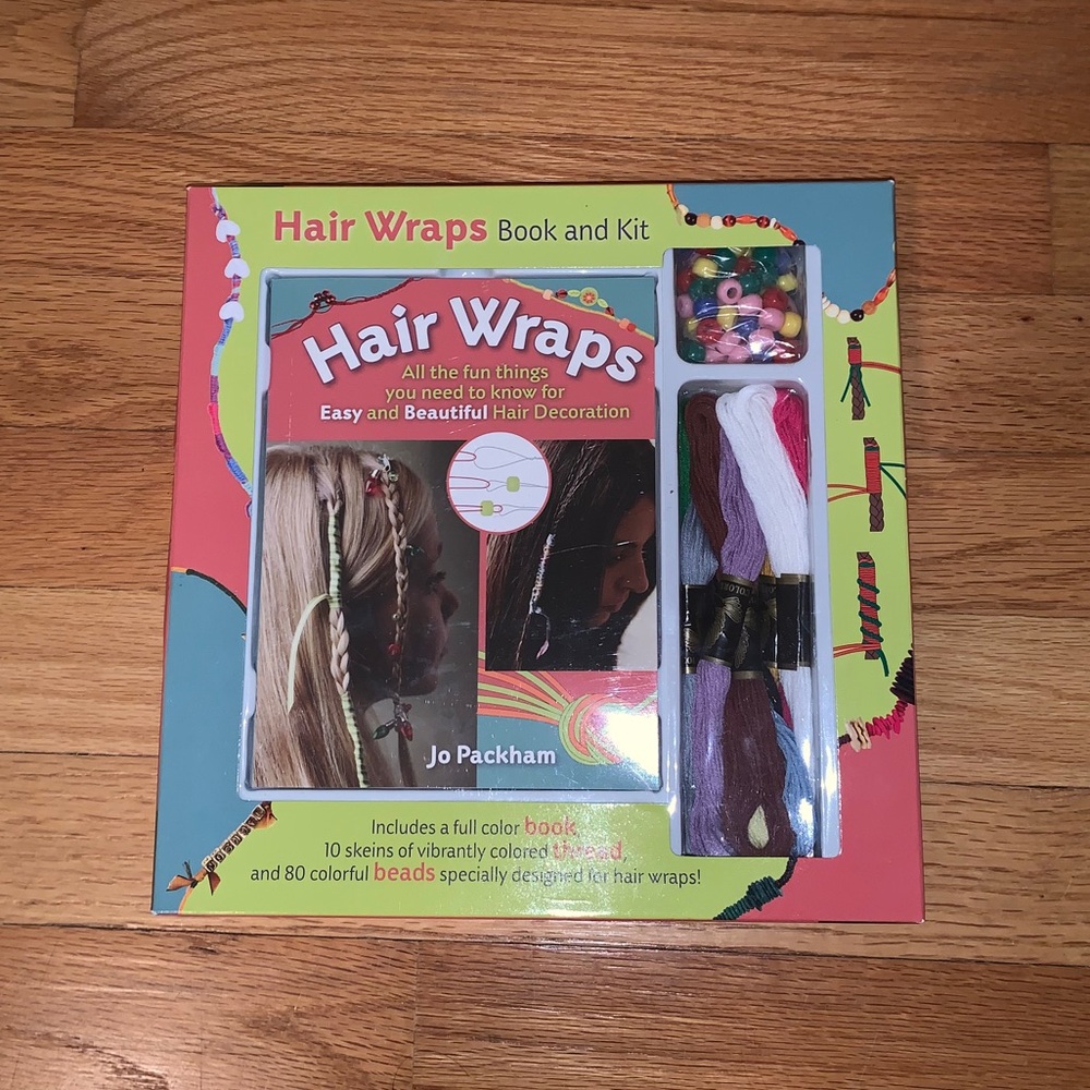 HAIR WRAPS BOOK AND KIT